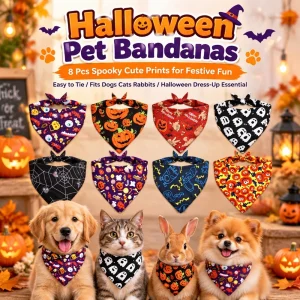 Halloween Pet Bandanas