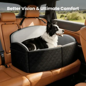 Travel Pet Car Seat with Detachable Washable Cover