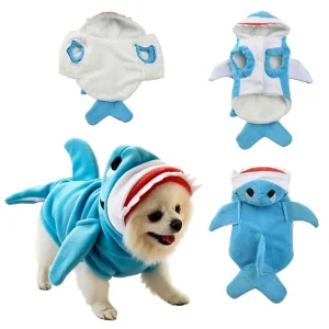 Halloween Dog Shark Costume