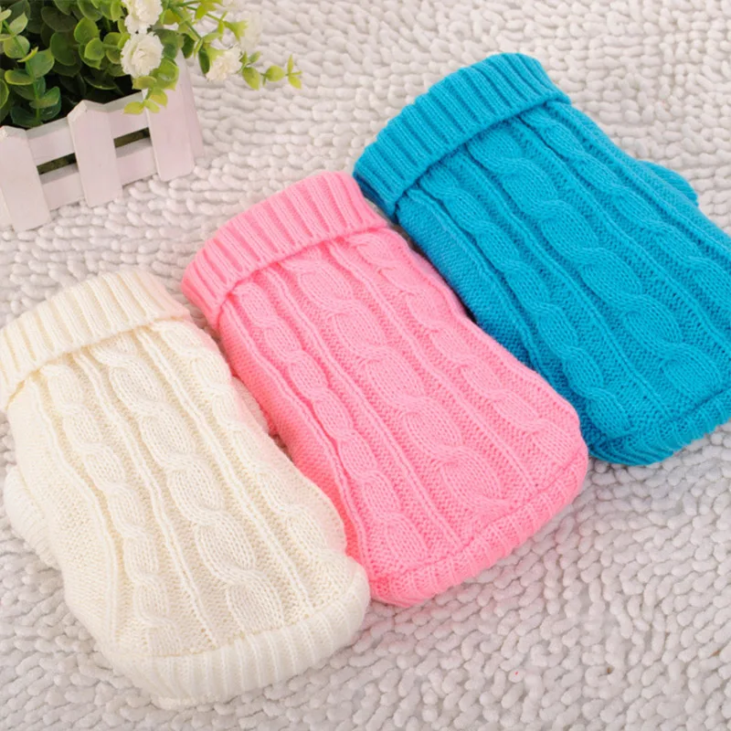 Dog Winter Knitted Sweater