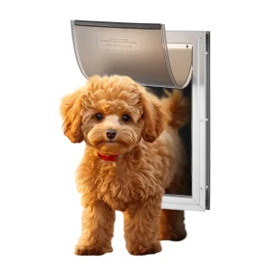 Aluminum Pet Door Frame with Lock