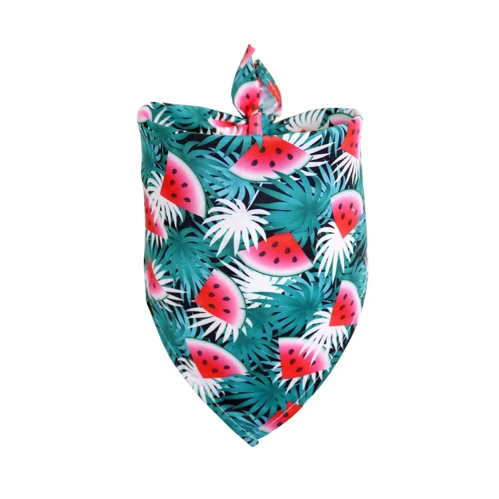 Tropical Pattern Dog Scarf